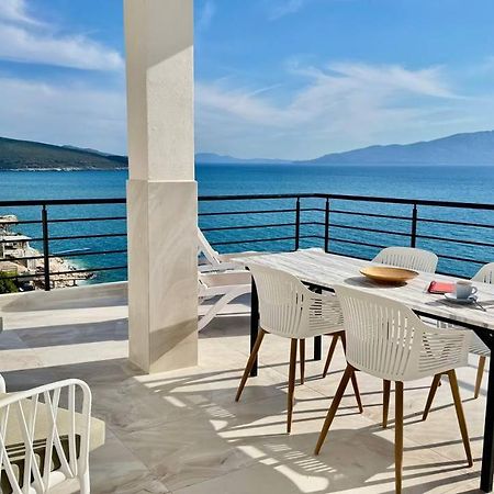 Ferienwohnung Viola Sea View Penthouse Sarandë Exterior foto